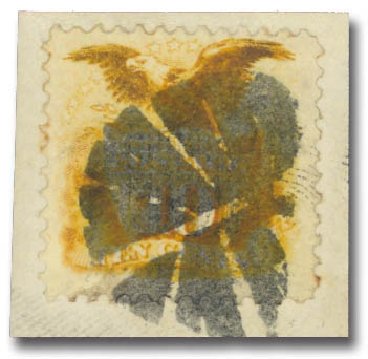 Values of US Stamps Scott Cat. #116: 1869 10c Pictorial Shield Eagle. Daniel Kelleher Auctions, Oct 2012, Sale 632, Lot 1029