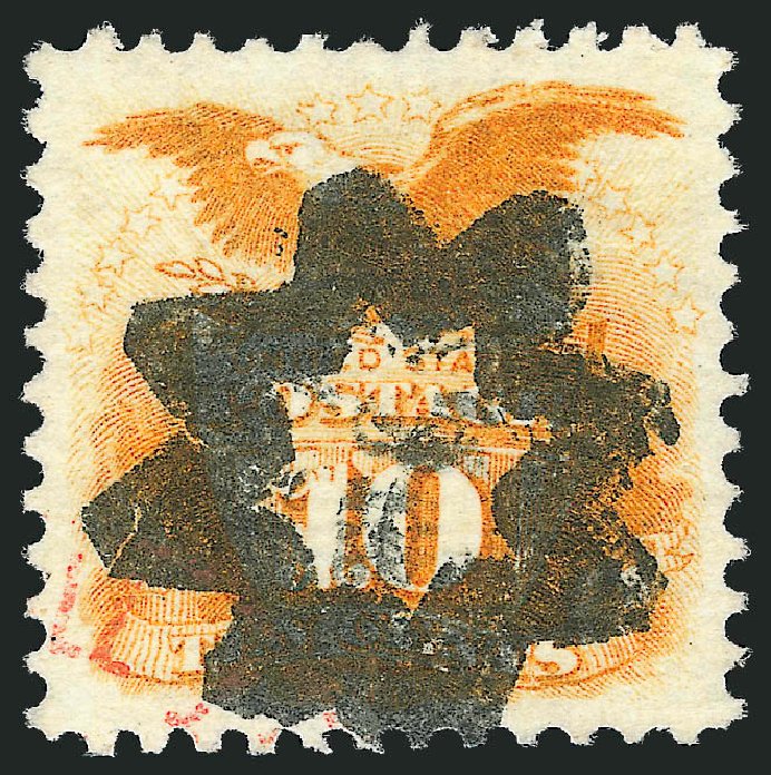 US Stamps Price Scott Catalogue # 116 - 10c 1869 Pictorial Shield Eagle. Robert Siegel Auction Galleries, Mar 2011, Sale 1004, Lot 109