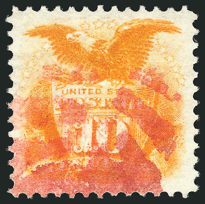 Price of US Stamp Scott Catalog # 116 - 1869 10c Pictorial Shield Eagle. Robert Siegel Auction Galleries, Dec 2012, Sale 1037, Lot 1670