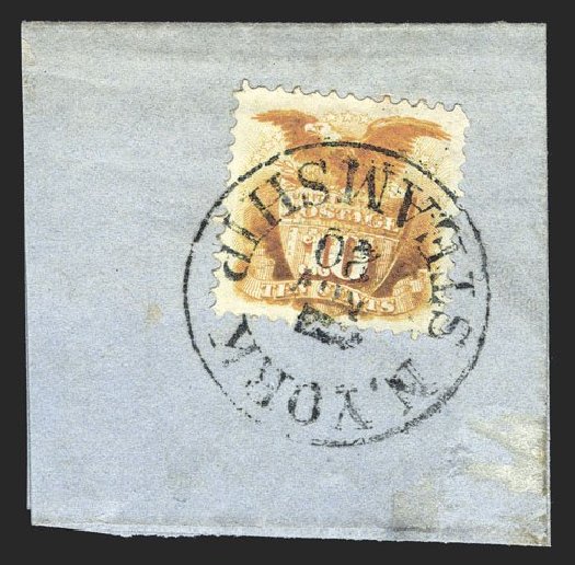 Price of US Stamp Scott # 116: 10c 1869 Pictorial Shield Eagle. Spink Shreves Galleries, Mar 2013, Sale 142, Lot 191