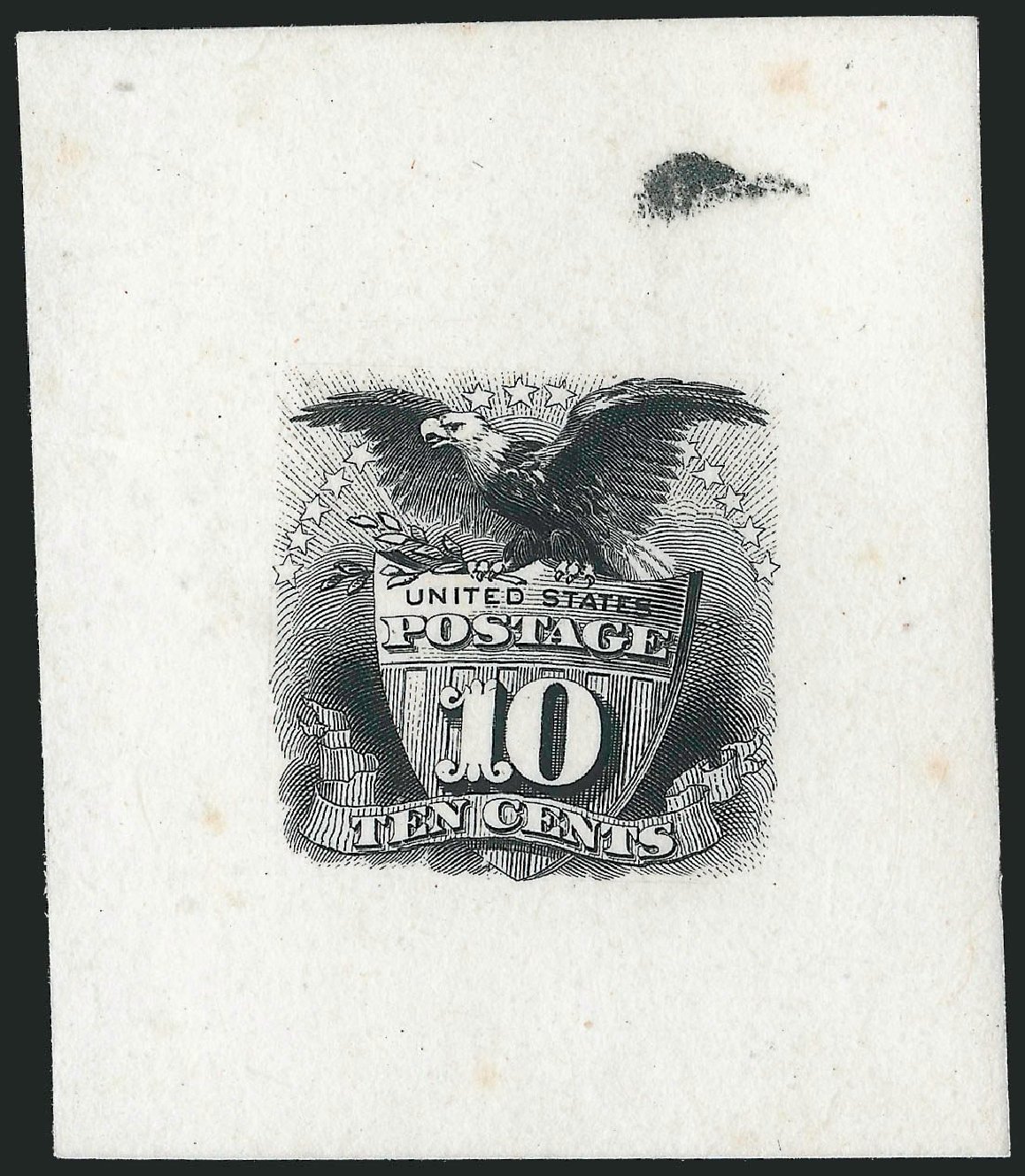 Value of US Stamps Scott Catalog 116: 10c 1869 Pictorial Shield Eagle