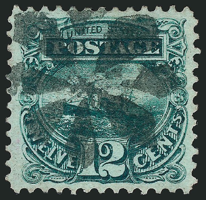 Costs of US Stamps Scott Catalog #117: 1869 12c Pictorial S.S. Adriatic. Robert Siegel Auction Galleries, Sep 2008, Sale 962, Lot 2387