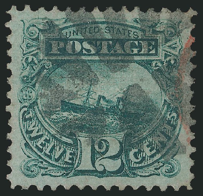 Prices of US Stamp Scott Catalogue # 117: 12c 1869 Pictorial S.S. Adriatic. Robert Siegel Auction Galleries, Dec 2009, Sale 978, Lot 1028