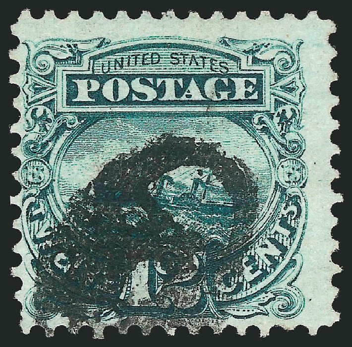 Values of US Stamps Scott Catalog #117: 1869 12c Pictorial S.S. Adriatic. Robert Siegel Auction Galleries, Oct 2011, Sale 1013, Lot 204