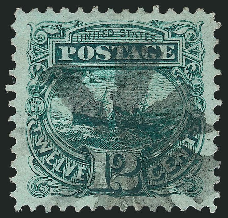 Costs of US Stamps Scott Cat. # 117 - 12c 1869 Pictorial S.S. Adriatic. Robert Siegel Auction Galleries, Nov 2012, Sale 1034, Lot 126