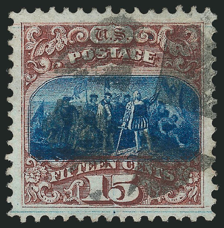 Prices of US Stamps Scott # 118 - 15c 1869 Pictorial Columbus. Robert Siegel Auction Galleries, Nov 2012, Sale 1034, Lot 127