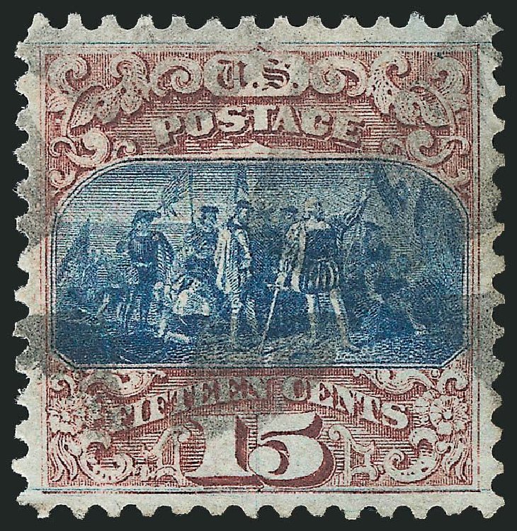 Cost of US Stamp Scott # 118: 15c 1869 Pictorial Columbus. Robert Siegel Auction Galleries, Mar 2013, Sale 1040, Lot 1377
