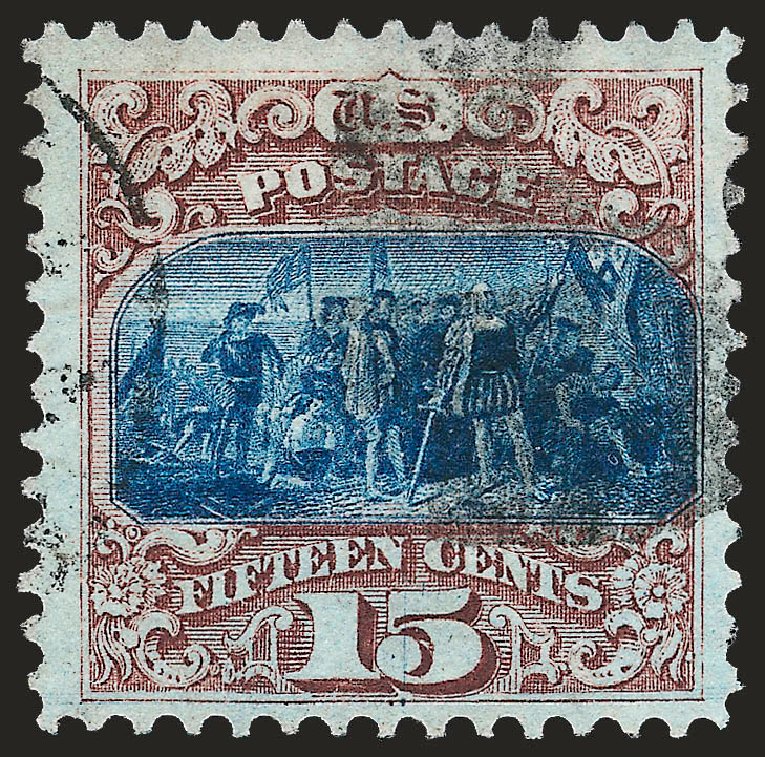 US Stamps Prices Scott # 118: 1869 15c Pictorial Columbus. Robert Siegel Auction Galleries, Oct 2008, Sale 963, Lot 677