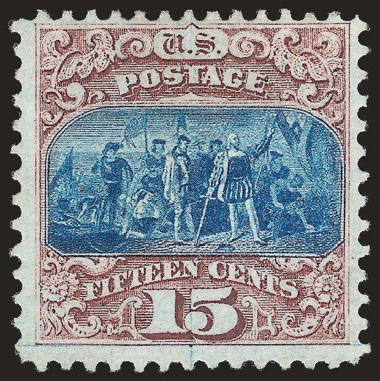 Value of US Stamps Scott 118: 15c 1869 Pictorial Columbus. Robert Siegel Auction Galleries, Dec 2009, Sale 982, Lot 5337