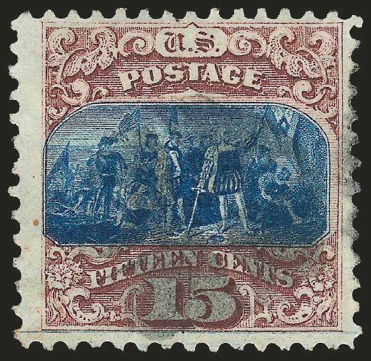 Costs of US Stamps Scott Cat. # 118 - 1869 15c Pictorial Columbus. Robert Siegel Auction Galleries, Jun 2010, Sale 992, Lot 2187