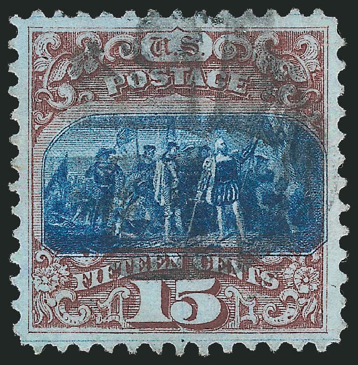 Prices of US Stamp Scott Catalogue #118 - 15c 1869 Pictorial Columbus. Robert Siegel Auction Galleries, Oct 2010, Sale 997, Lot 5467