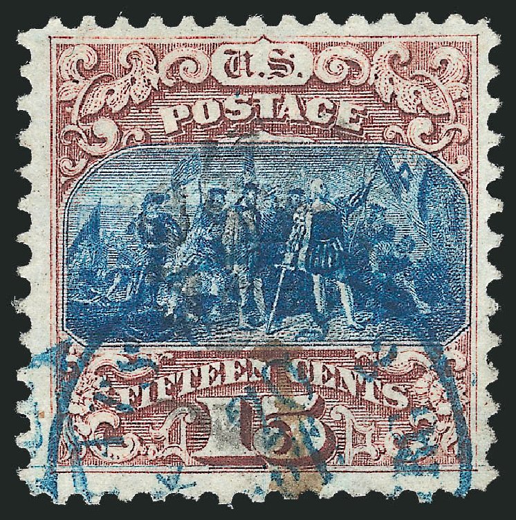 US Stamps Value Scott # 118: 1869 15c Pictorial Columbus. Robert Siegel Auction Galleries, Mar 2011, Sale 1004, Lot 159
