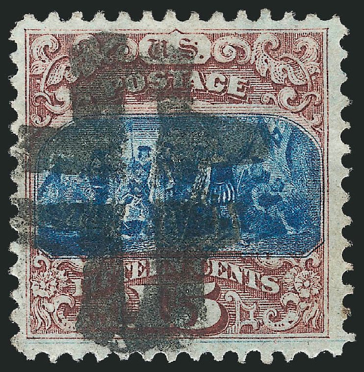 Value of US Stamp Scott Catalogue #118: 1869 15c Pictorial Columbus. Robert Siegel Auction Galleries, Oct 2011, Sale 1013, Lot 209