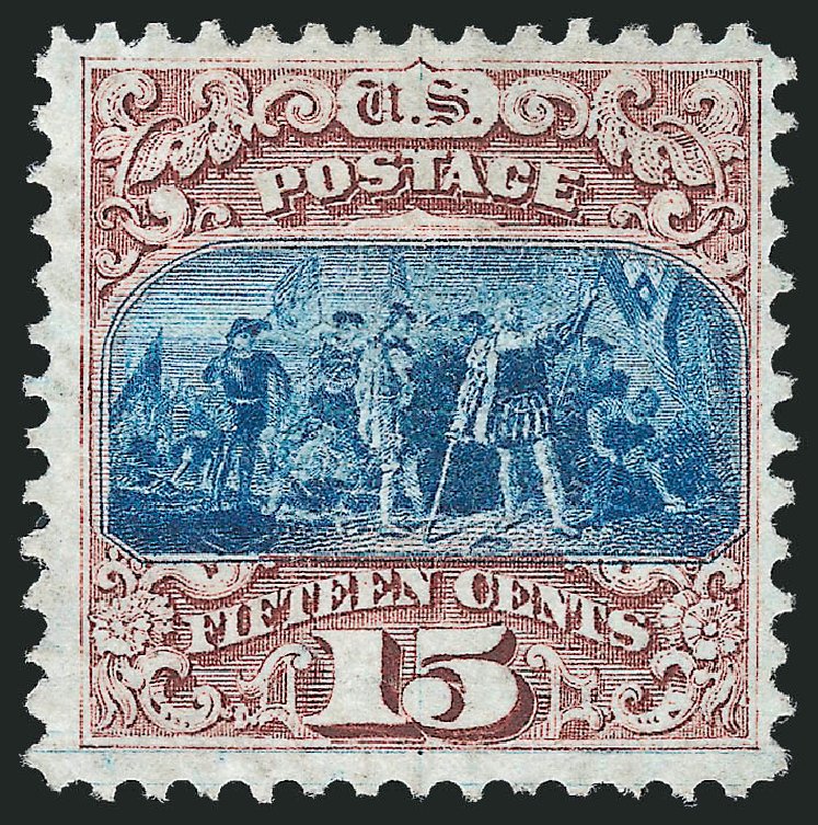 Cost of US Stamps Scott Catalogue # 118: 15c 1869 Pictorial Columbus. Robert Siegel Auction Galleries, Jun 2012, Sale 1026, Lot 1259