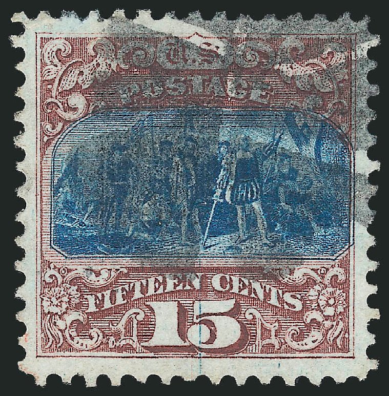 US Stamp Value Scott #118: 15c 1869 Pictorial Columbus. Robert Siegel Auction Galleries, Oct 2012, Sale 1033, Lot 4060