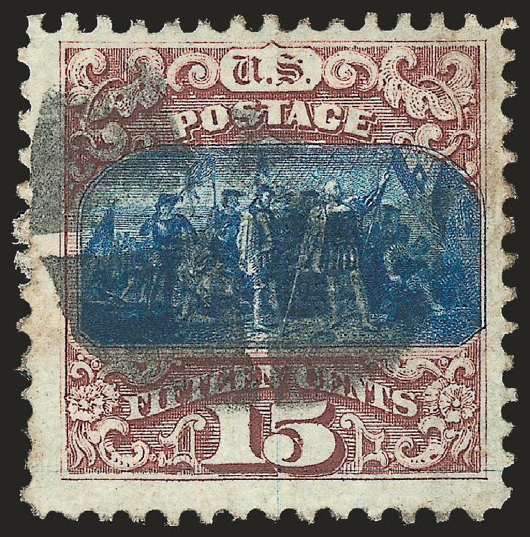 Costs of US Stamp Scott #118 - 1869 15c Pictorial Columbus. Robert Siegel Auction Galleries, Dec 2009, Sale 982, Lot 5340