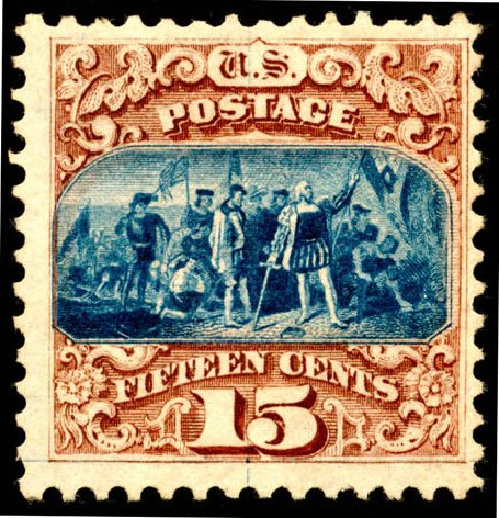 Prices of US Stamp Scott Catalog # 118 - 1869 15c Pictorial Columbus. Matthew Bennett International, Jun 2008, Sale 328, Lot 621