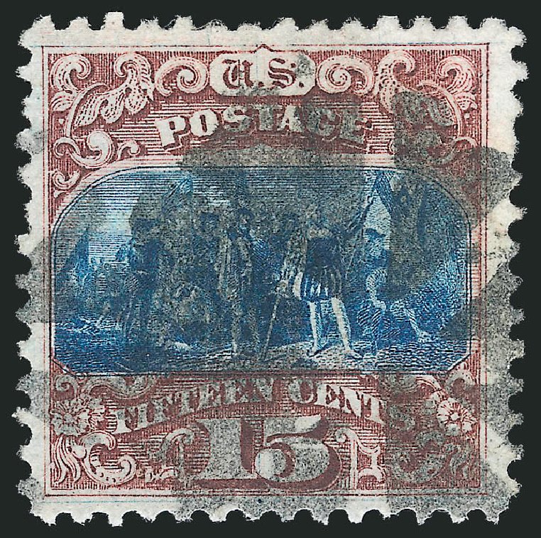 Values of US Stamp Scott Catalog #118 - 1869 15c Pictorial Columbus. Robert Siegel Auction Galleries, Mar 2011, Sale 1007, Lot 2291