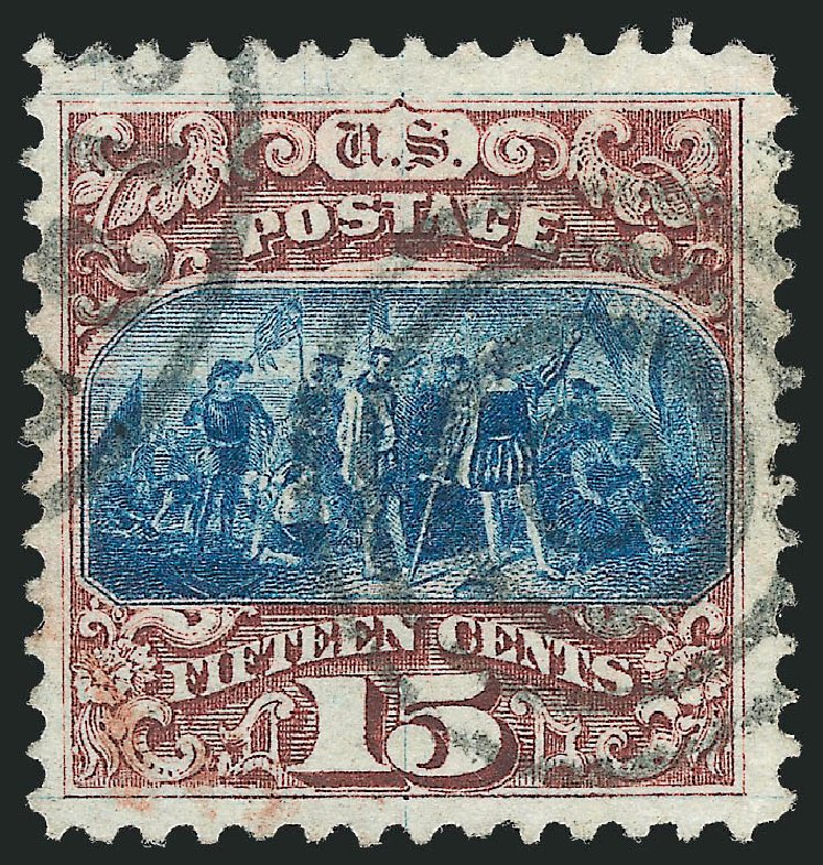 Values of US Stamp Scott Catalog 118 - 1869 15c Pictorial Columbus. Robert Siegel Auction Galleries, Oct 2011, Sale 1013, Lot 211