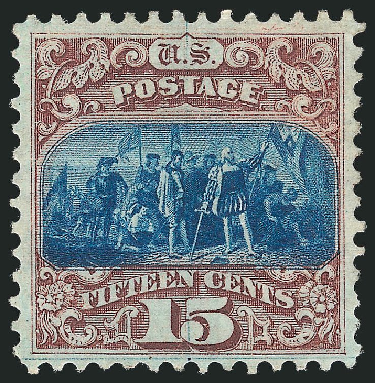 US Stamp Price Scott Catalog 118: 15c 1869 Pictorial Columbus. Robert Siegel Auction Galleries, Jun 2012, Sale 1025, Lot 141