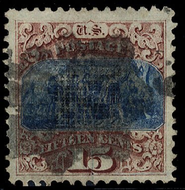 Price of US Stamp Scott Catalog # 118: 15c 1869 Pictorial Columbus. Cherrystone Auctions, Nov 2009, Sale 200911, Lot 3054
