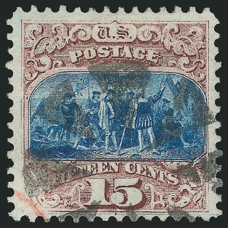 US Stamps Price Scott Cat. # 118 - 15c 1869 Pictorial Columbus. Robert Siegel Auction Galleries, Oct 2011, Sale 1014, Lot 1304