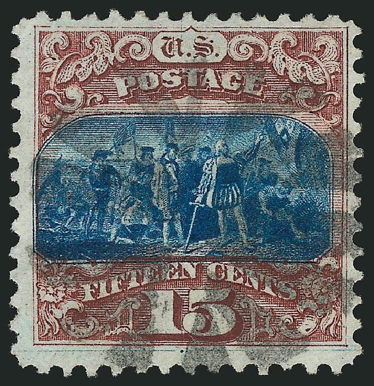 US Stamps Prices Scott Cat. # 118 - 15c 1869 Pictorial Columbus. Robert Siegel Auction Galleries, Sep 2014, Sale 1078, Lot 234