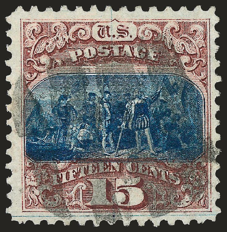 Costs of US Stamps Scott Catalogue 118 - 1869 15c Pictorial Columbus. Robert Siegel Auction Galleries, Oct 2008, Sale 963, Lot 674