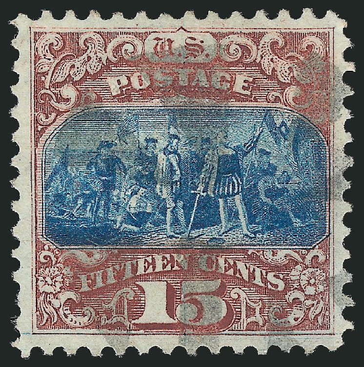 US Stamp Prices Scott Catalogue # 118: 15c 1869 Pictorial Columbus. Robert Siegel Auction Galleries, Sep 2009, Sale 976, Lot 1454