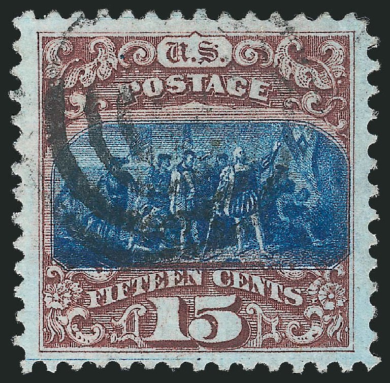 Price of US Stamp Scott Catalog # 118 - 15c 1869 Pictorial Columbus. Robert Siegel Auction Galleries, Oct 2010, Sale 997, Lot 5465
