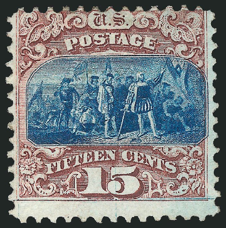 Costs of US Stamps Scott Catalog #118 - 1869 15c Pictorial Columbus. Robert Siegel Auction Galleries, Oct 2011, Sale 1014, Lot 1302