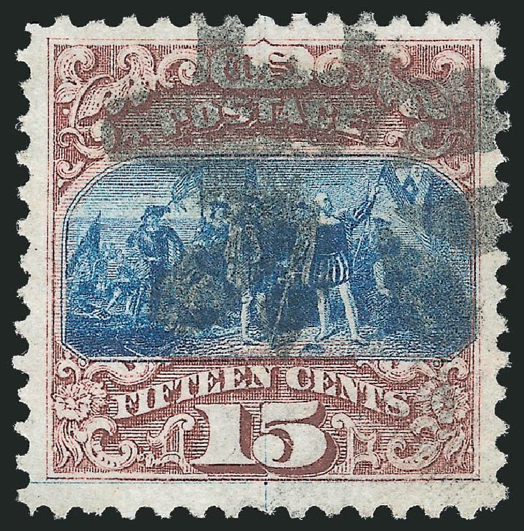 US Stamps Value Scott # 118 - 1869 15c Pictorial Columbus. Robert Siegel Auction Galleries, Sep 2014, Sale 1078, Lot 232