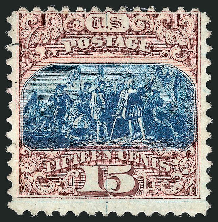 Value of US Stamps Scott #118 - 1869 15c Pictorial Columbus. Robert Siegel Auction Galleries, Mar 2012, Sale 1021, Lot 313