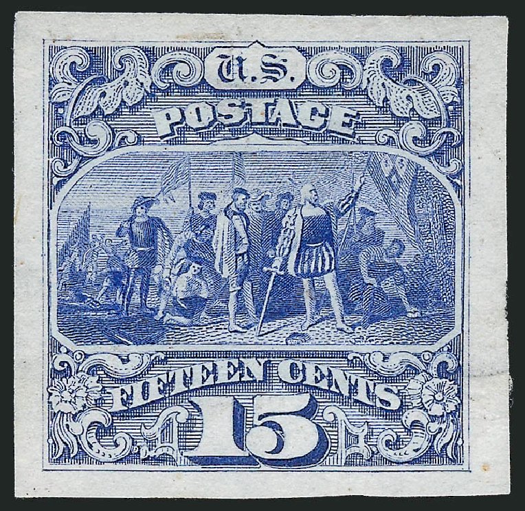 Cost of US Stamps Scott Catalogue # 118: 15c 1869 Pictorial Columbus. Robert Siegel Auction Galleries, Jun 2012, Sale 1025, Lot 133