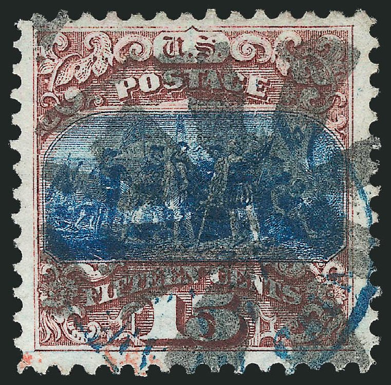 US Stamps Prices Scott #118: 15c 1869 Pictorial Columbus. Robert Siegel Auction Galleries, Jun 2012, Sale 1026, Lot 1263