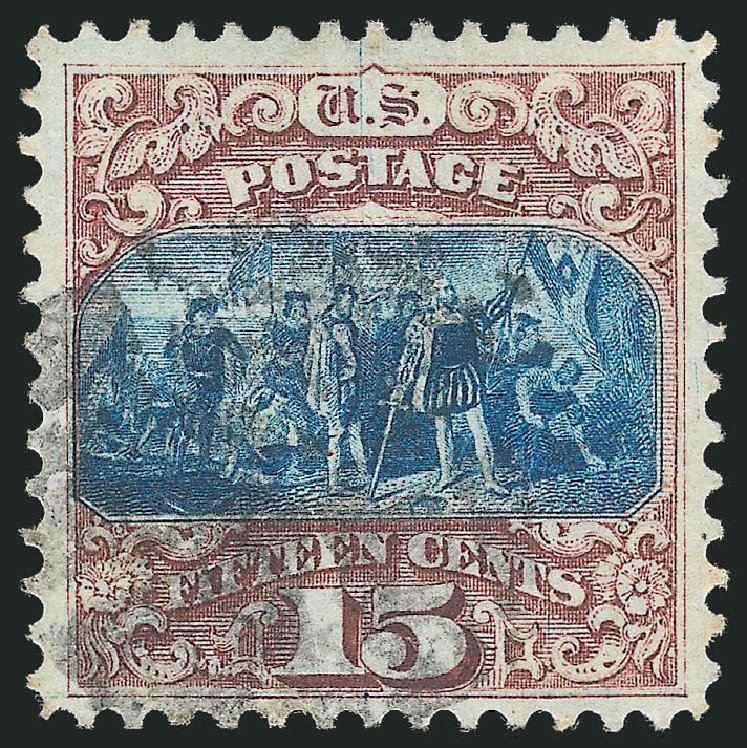 US Stamp Prices Scott Catalogue 118: 15c 1869 Pictorial Columbus. Robert Siegel Auction Galleries, Sep 2014, Sale 1078, Lot 233