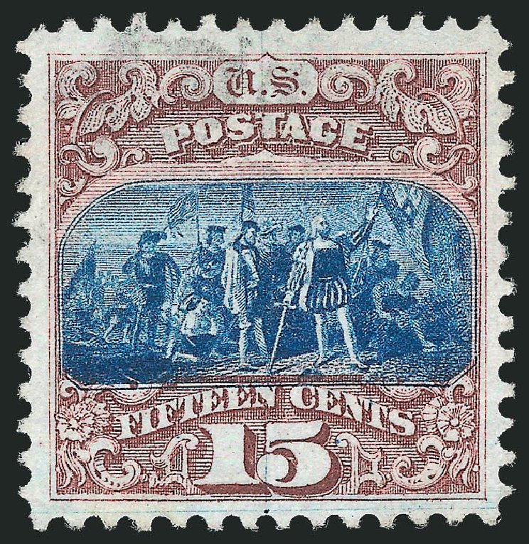 Price of US Stamps Scott # 118: 15c 1869 Pictorial Columbus. Robert Siegel Auction Galleries, Mar 2013, Sale 1040, Lot 1376
