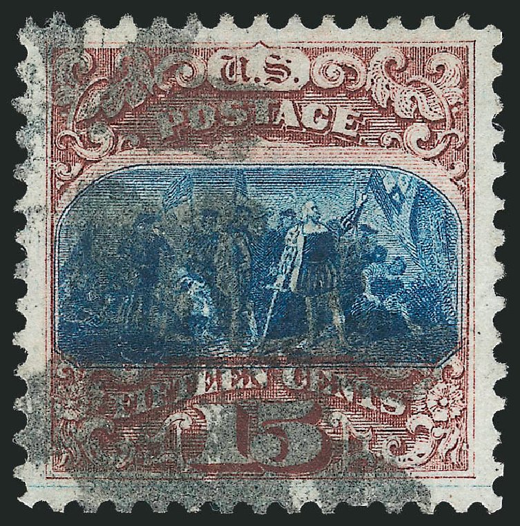 Costs of US Stamp Scott Cat. 118 - 15c 1869 Pictorial Columbus. Robert Siegel Auction Galleries, Dec 2013, Sale 1062, Lot 326
