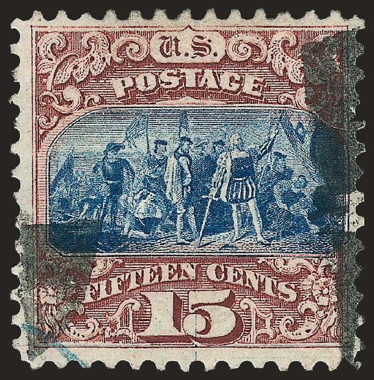 US Stamp Prices Scott Cat. 118 - 15c 1869 Pictorial Columbus. Robert Siegel Auction Galleries, Oct 2008, Sale 963, Lot 676