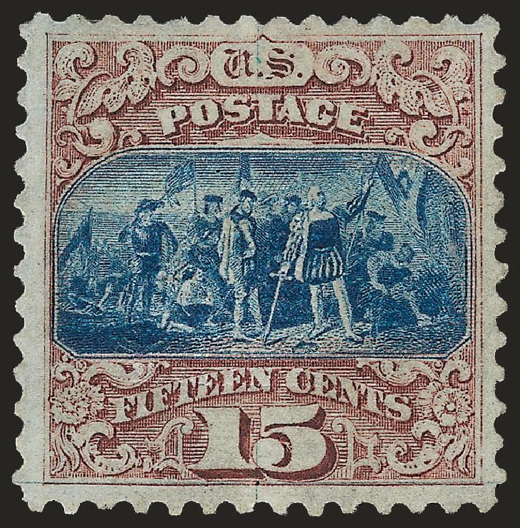 Costs of US Stamps Scott Cat. # 118 - 15c 1869 Pictorial Columbus. Robert Siegel Auction Galleries, Jun 2010, Sale 992, Lot 2186