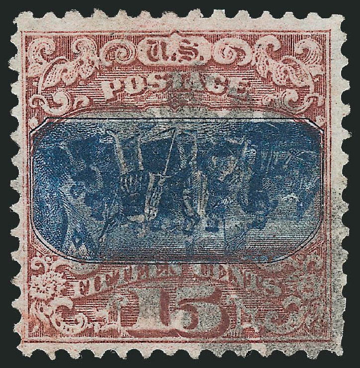 US Stamps Price Scott Cat. #119 - 1869 15c Pictorial Columbus. Robert Siegel Auction Galleries, Oct 2011, Sale 1014, Lot 1307
