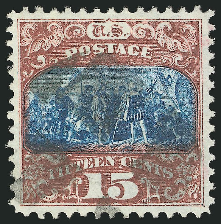 Costs of US Stamp Scott Catalog 119 - 1869 15c Pictorial Columbus. Robert Siegel Auction Galleries, Feb 2015, Sale 1092, Lot 1097
