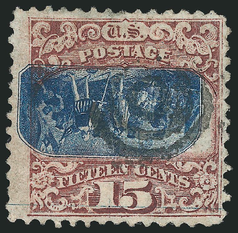 Price of US Stamps Scott # 119 - 1869 15c Pictorial Columbus. Robert Siegel Auction Galleries, Oct 2011, Sale 1014, Lot 1308