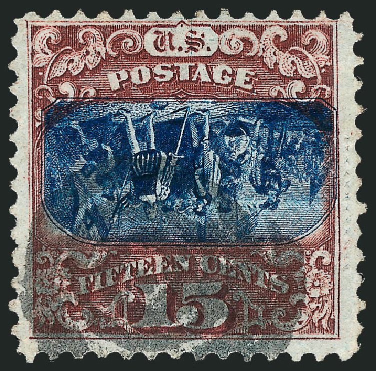 Cost of US Stamps Scott Catalogue # 119: 15c 1869 Pictorial Columbus. Robert Siegel Auction Galleries, Jun 2012, Sale 1025, Lot 148