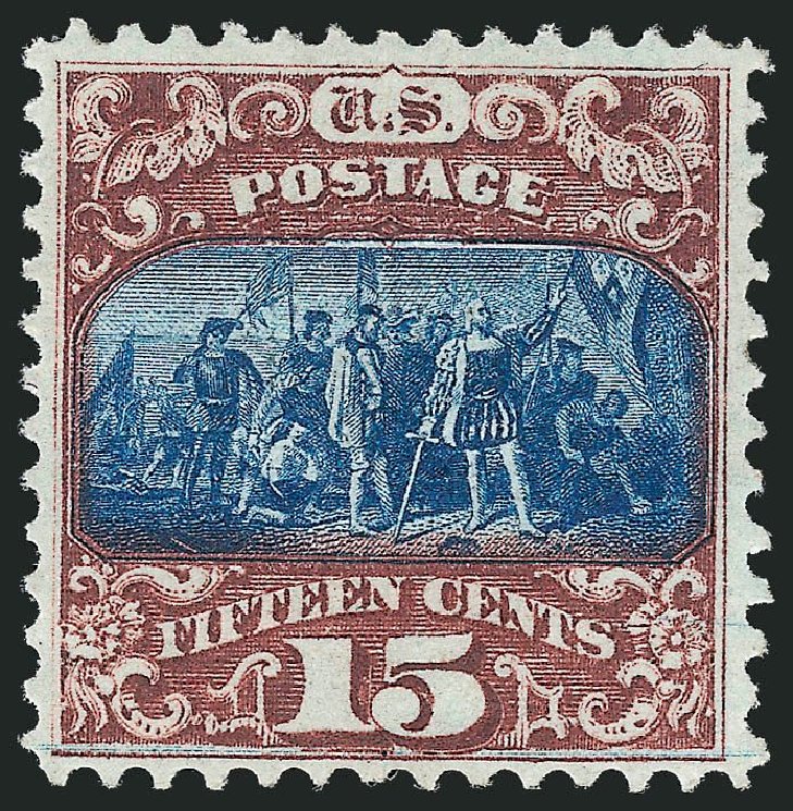 Price of US Stamps Scott Cat. #119 - 1869 15c Pictorial Columbus. Robert Siegel Auction Galleries, Mar 2013, Sale 1040, Lot 1378