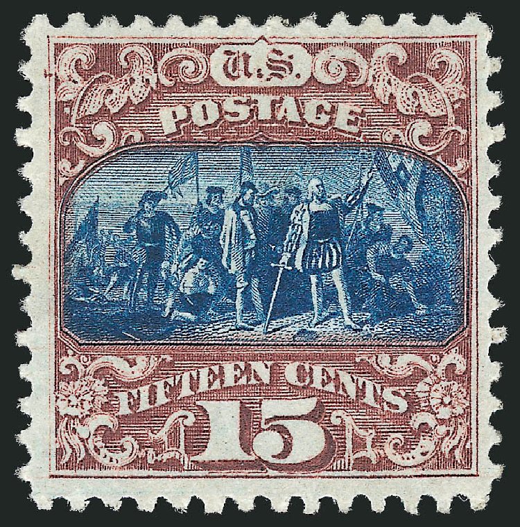 Value of US Stamps Scott Catalogue 119: 1869 15c Pictorial Columbus. Robert Siegel Auction Galleries, Sep 2009, Sale 976, Lot 1458