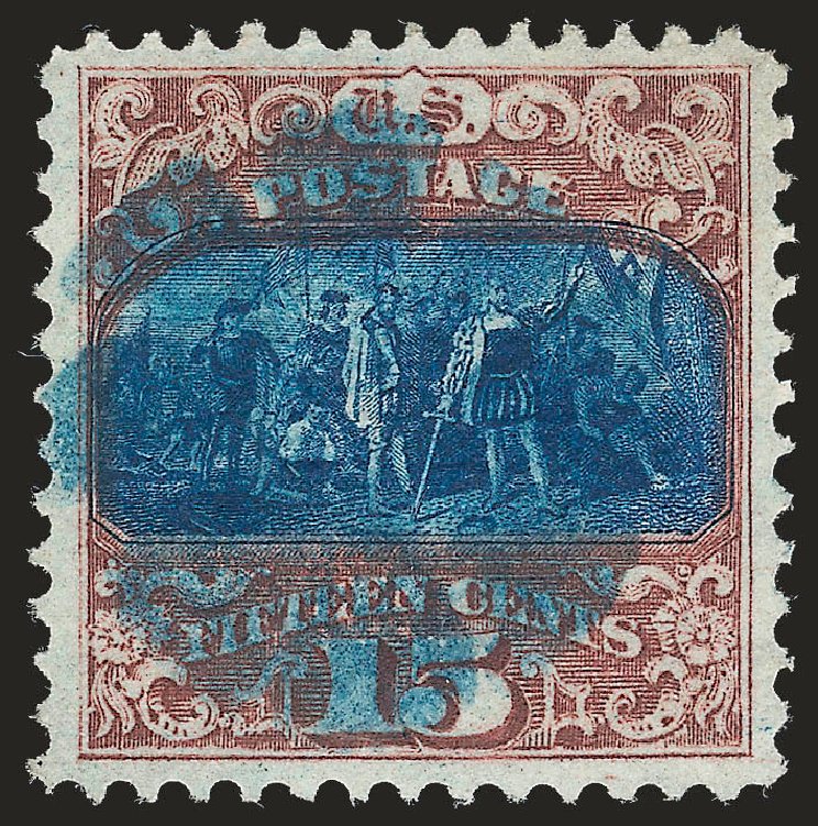 Values of US Stamp Scott #119 - 15c 1869 Pictorial Columbus. Robert Siegel Auction Galleries, Jun 2010, Sale 992, Lot 2188