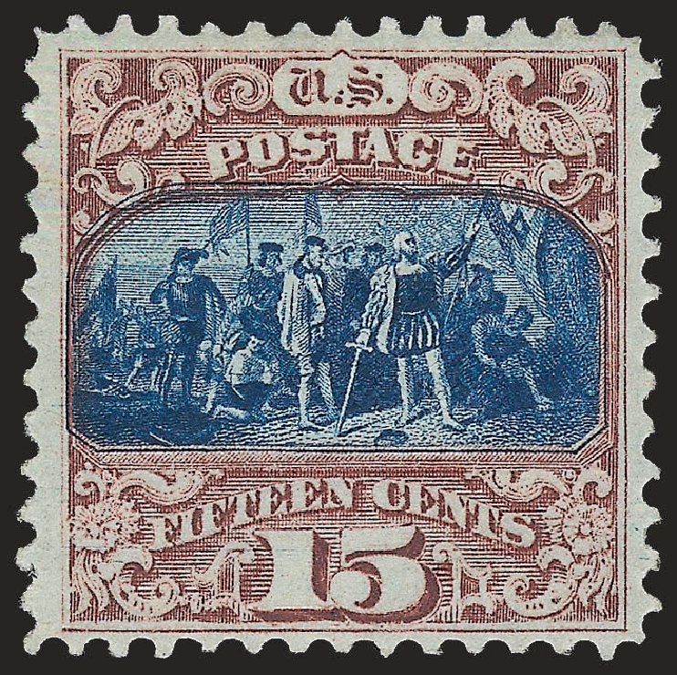 Costs of US Stamps Scott Cat. #119 - 15c 1869 Pictorial Columbus. Robert Siegel Auction Galleries, Jun 2009, Sale 975, Lot 1360