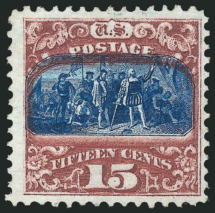 US Stamps Price Scott Catalog 119: 1869 15c Pictorial Columbus. Robert Siegel Auction Galleries, Mar 2011, Sale 1004, Lot 161