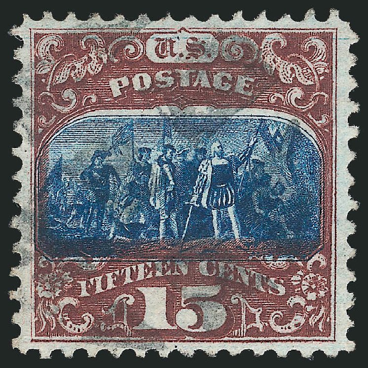 Price of US Stamps Scott # 119 - 1869 15c Pictorial Columbus. Robert Siegel Auction Galleries, Oct 2012, Sale 1033, Lot 4061